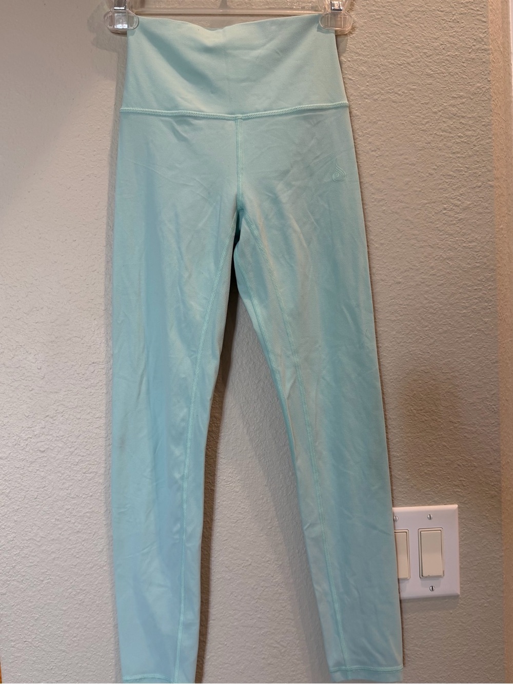 RYDERWEAR High-Waist Leggings in Light Aqua